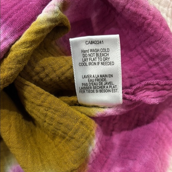 Young Fabulous & Broke Sage Tank Top Pink Olive Green Women’s Size Medium - Picture 4 of 7